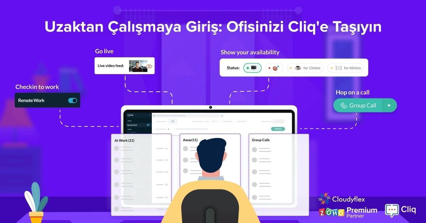 Zoho Cliq Üzerindeki Yeni Uzaktan Çalışma Özellikleri